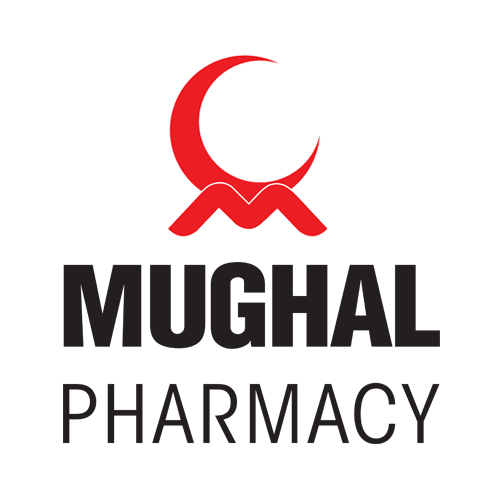 Mughal pharmacy logo